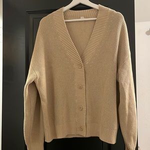 COS cotton cardigan